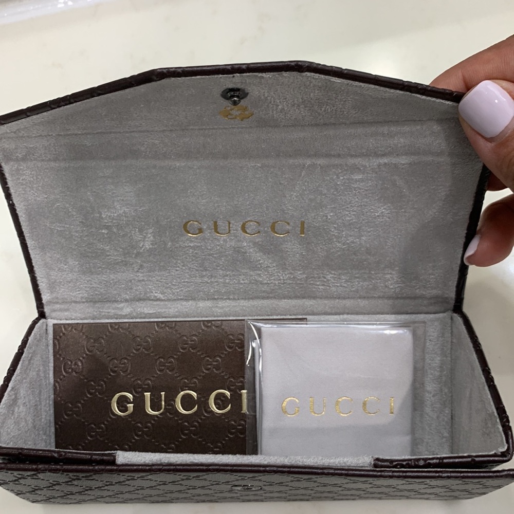Gucci Black GG NWT Sunglasses - Picture 9 of 11